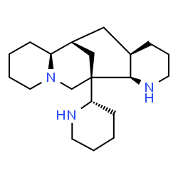 ChemSpider 2D Image | (6beta,7alpha,9alpha,16beta,18S)-Ormosanine | C20H35N3