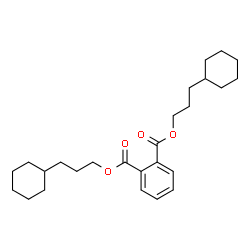 ChemSpider 2D Image | Bis(3-cyclohexylpropyl) phthalate | C26H38O4