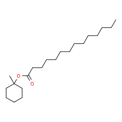 ChemSpider 2D Image | 1-Methylcyclohexyl myristate | C21H40O2