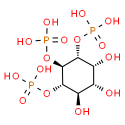 ChemSpider 2D Image | (1R,2R,3S,4R,5R,6R)-4,5,6-Trihydroxy-1,2,3-cyclohexanetriyl tris[dihydrogen (phosphate)] | C6H15O15P3