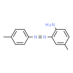 ChemSpider 2D Image | 2-(P-TOLYLAZO)-P-TOLUIDINE | C14H15N3