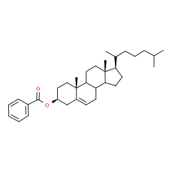 ChemSpider 2D Image | (3beta,8xi,9xi,14xi)-Cholest-5-en-3-yl benzoate | C34H50O2