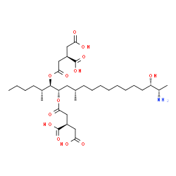 ChemSpider 2D Image | Fumonisin B4 | C34H59NO13