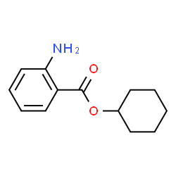 ChemSpider 2D Image | Cyclohexyl anthranilate | C13H17NO2