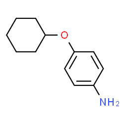 ChemSpider 2D Image | 4-(Cyclohexyloxy)aniline | C12H17NO