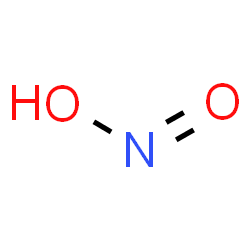 ChemSpider 2D Image | Nitrous acid | HNO2