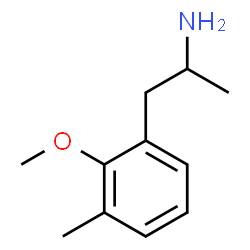 ChemSpider 2D Image | 1-(2-Methoxy-3-methylphenyl)-2-propanamine | C11H17NO