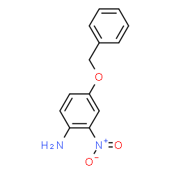 ChemSpider 2D Image | 4-Benzyloxy-2-nitroaniline | C13H12N2O3