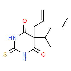 ChemSpider 2D Image | THIAMYLAL | C12H18N2O2S