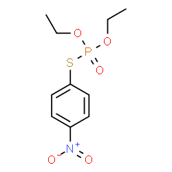 ChemSpider 2D Image | diethyl p-nitrophenyl thiophosphate | C10H14NO5PS