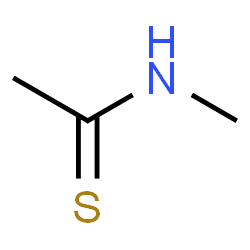 ChemSpider 2D Image | N-methylthioacetamide | C3H7NS