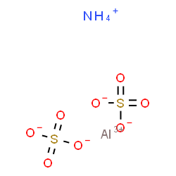 ChemSpider 2D Image | AMMONIUM ALUM ANHYDROUS | H4AlNO8S2