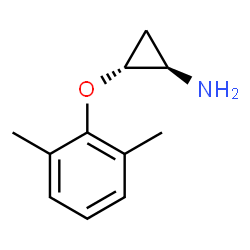 ChemSpider 2D Image | (1R,2R)-2-(2,6-Dimethylphenoxy)cyclopropanamine | C11H15NO