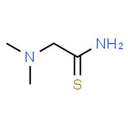 ChemSpider 2D Image | 2-(Dimethylamino)thioacetamide | C4H10N2S