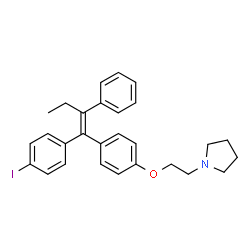 ChemSpider 2D Image | Idoxifene | C28H30INO