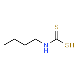 ChemSpider 2D Image | Butylcarbamodithioic acid | C5H11NS2