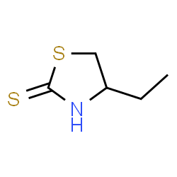 ChemSpider 2D Image | 2-Mercapto-4-ethylthiazoline | C5H9NS2