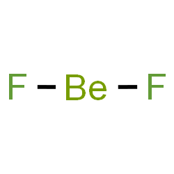 ChemSpider 2D Image | Beryllium fluoride | BeF2