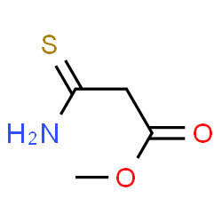 ChemSpider 2D Image | methyl 2-carbamothioylacetate | C4H7NO2S