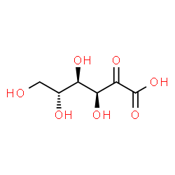 ChemSpider 2D Image | D-Fructosonic acid | C6H10O7