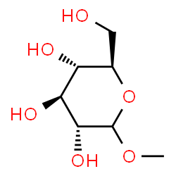 ChemSpider 2D Image | methyl D-glucoside | C7H14O6