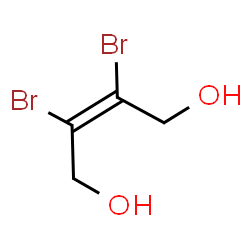 ChemSpider 2D Image | (2Z)-2,3-Dibromo-2-butene-1,4-diol | C4H6Br2O2