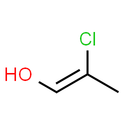 ChemSpider 2D Image | (1Z)-2-Chloro-1-propen-1-ol | C3H5ClO