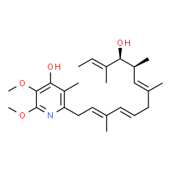 ChemSpider 2D Image | Piericidin A | C25H37NO4