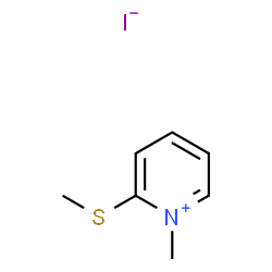 ChemSpider 2D Image | 1-Methyl-2-(methylsulfanyl)pyridinium iodide | C7H10INS