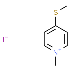ChemSpider 2D Image | 1-Methyl-4-(methylsulfanyl)pyridinium iodide | C7H10INS