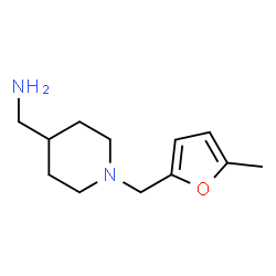 ChemSpider 2D Image | 1-{1-[(5-Methyl-2-furyl)methyl]-4-piperidinyl}methanamine | C12H20N2O