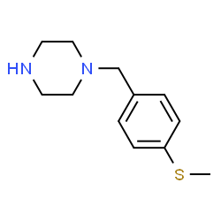 ChemSpider 2D Image | 1-[4-(Methylsulfanyl)benzyl]piperazine | C12H18N2S