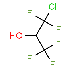 ChemSpider 2D Image | 1-Chloro-1,1,3,3,3-pentafluoro-2-propanol | C3H2ClF5O