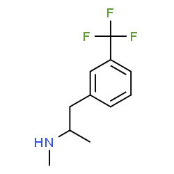 ChemSpider 2D Image | N-Methyl-1-[3-(trifluoromethyl)phenyl]-2-propanamine | C11H14F3N