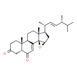 ChemSpider 2D Image | gymnasterone B | C28H40O3