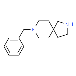 ChemSpider 2D Image | 8-Benzyl-2,8-diazaspiro[4.5]decane | C15H22N2