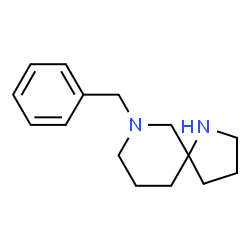 ChemSpider 2D Image | 7-Benzyl-1,7-diazaspiro[4.5]decane | C15H22N2