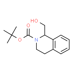ChemSpider 2D Image | tert-Butyl-1-(hydroxymethyl)-3,4-dihydroisochinolin-2(1H)-carboxylat | C15H21NO3