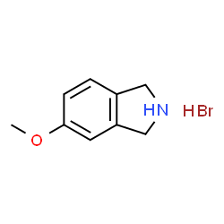 ChemSpider 2D Image | 5-methoxyisoindoline hydrobromide | C9H12BrNO