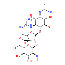 ChemSpider 2D Image | Dihydrostreptomycin | C21H41N7O12
