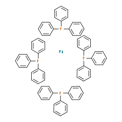 ChemSpider 2D Image | rhodium monohydride; triphenylphosphane | C72H61P4Rh