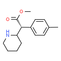 ChemSpider 2D Image | Methyl (2R)-(4-methylphenyl)(2-piperidinyl)acetate | C15H21NO2