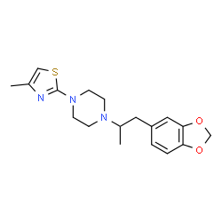 ChemSpider 2D Image | Podilfen | C18H23N3O2S