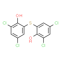 ChemSpider 2D Image | Bithionol | C12H6Cl4O2S