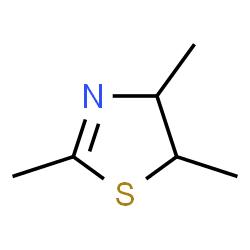 ChemSpider 2D Image | Trimethylthiazoline | C6H11NS