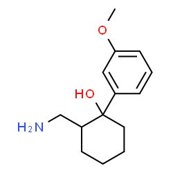 ChemSpider 2D Image | N-bis-demethly tramadol | C14H21NO2