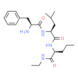 ChemSpider 2D Image | L-Phenylalanyl-L-leucyl-N-ethyl-L-norvalinamide | C22H36N4O3