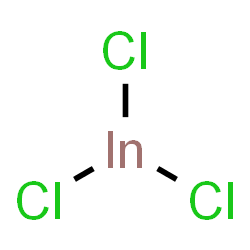 ChemSpider 2D Image | Indium(III) chloride | Cl3In