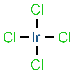 ChemSpider 2D Image | Iridium tetrachloride | Cl4Ir