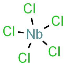 ChemSpider 2D Image | QU0350000 | Cl5Nb
